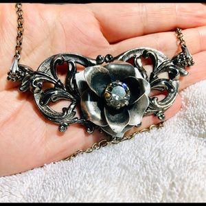 Handcrafted Silver Necklace by BellaLili Jewelry